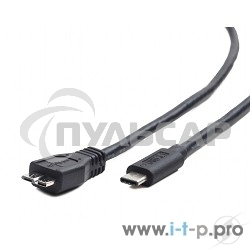 Кабель Cablexpert CCP-USB3-mBMCM-6 USB3.0 microBM/USB3.1TypeC, 1.8м, 
