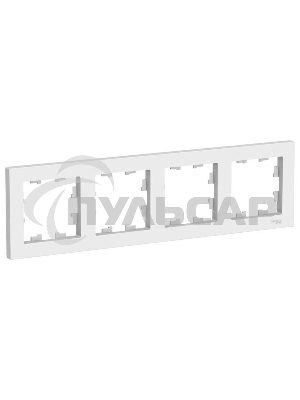 Рамка 4-м AtlasDesign универс. бел.