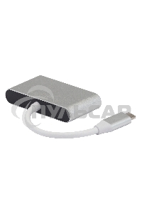 Устройство чтения карт памяти Type C Digma CR-С2501-S серебристый