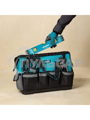 Сумка GROSS 90273 для инструмента handwerker 42 кармана пластик. дно наплечный ремень 475 х 260 х