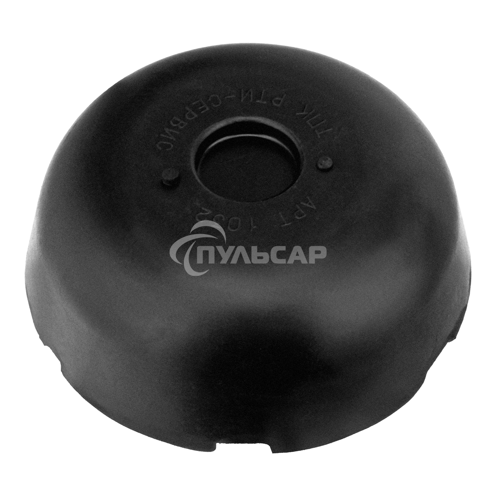 Опора резиновая Matrix для подкатного домкрата универсальная d=89 мм d=60 мм h=35 мм