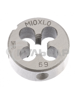 Плашка СИБРТЕХ М10x1,0 мм77024