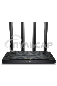 Роутер TP-Link AX1500 Dual-Band Wi-Fi 6 RouterSPEED: 300 Mbps at 2.4 GHz + 1201Mbps at 5 GHzSPEC: 4× Antennas, 1GHz Dual Core CPU, 1× Gigabit WAN Port + 3× Gigabit LAN Ports, 1024-QAM, OFDMAFEATURE: Tether App, WPA3, Access Point Mode, IPv6 Supported, IPT