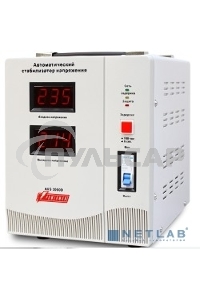 Стабилизатор напряжения Powerman AVS 3000D белый (3000ВА, 16А, КПД 98%,циф. индикация вх./вых. напряж.)