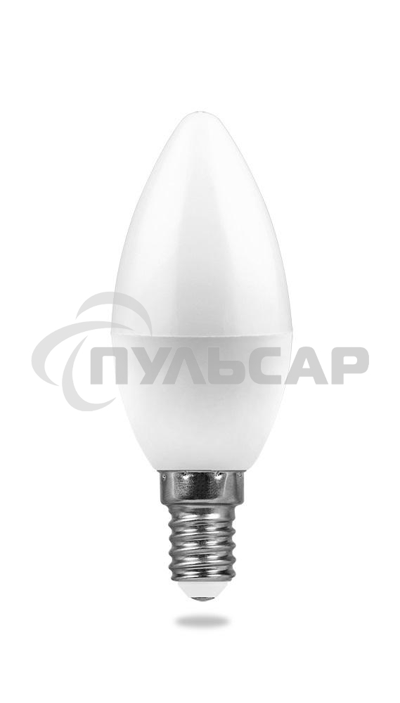 Лампа светодиодная Feron LB-97 7W 230V E14 2700K свеча