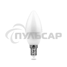 Лампа светодиодная Feron LB-97 7W 230V E14 2700K свеча