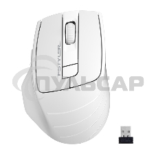 Мышь беспроводная A4Tech Fstyler FG30 белый/серый, 2000 dpi, радиоканал, USB, кнопки - 5