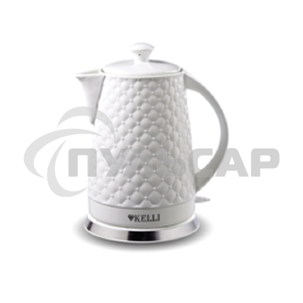 Чайник электрический керамический Kelli KL-1340,Объем: 1.8 л