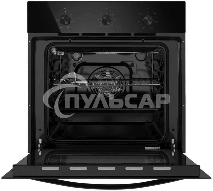 Духовой шкаф электрический Maunfeld EOEC.586B2 черный, встраиваемый