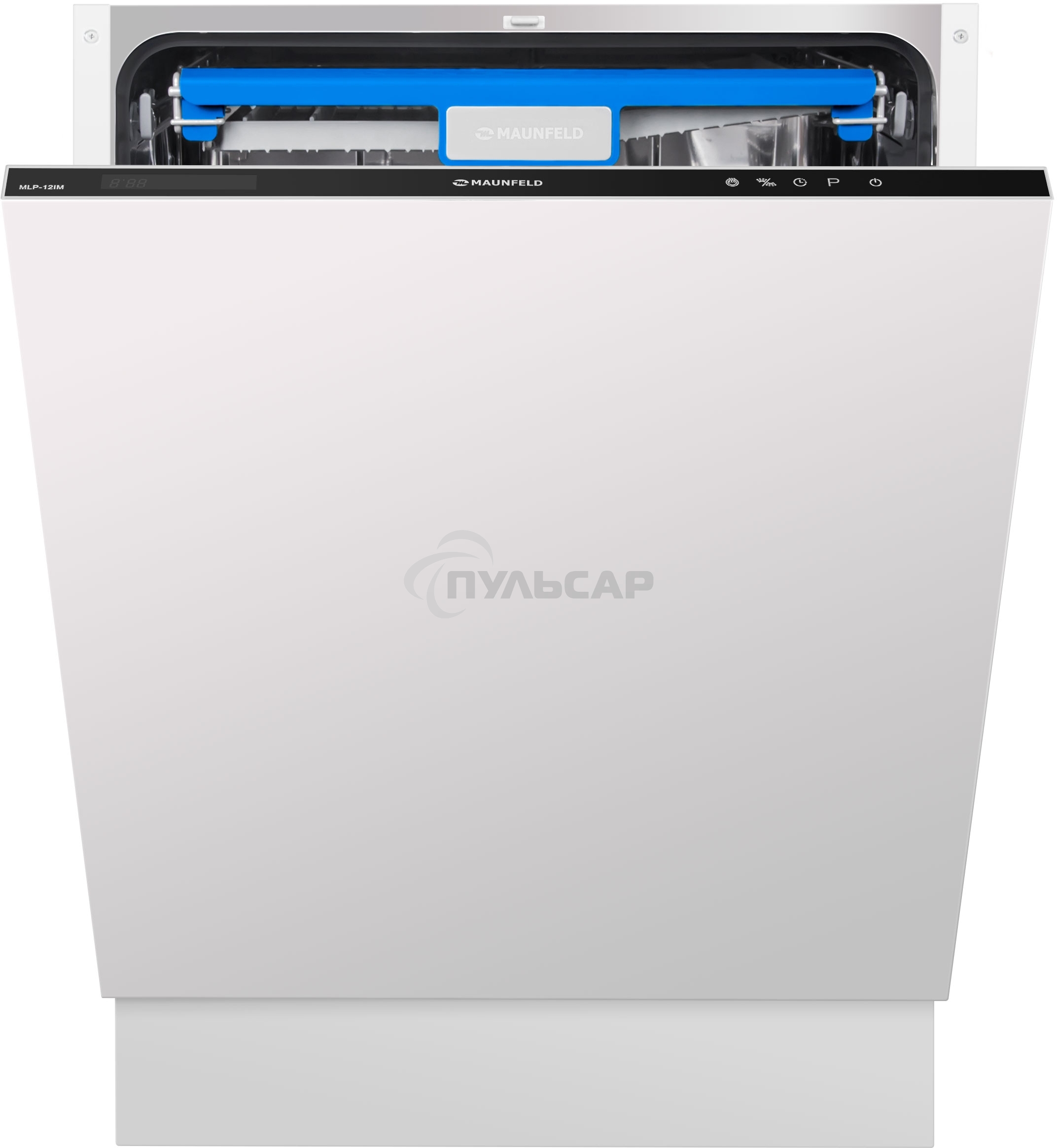 Встраиваемая посудомоечная машина Maunfeld MLP-12IM, черный, 59.8 см, 14 компл., 44 дБ, класс A++