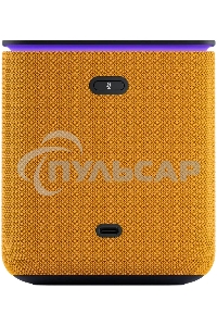 Умная колонка Яндекс Станция Миди, ZigBee, 24Вт, с голосовым ассистентом Алиса на YaGPT, оранжевый