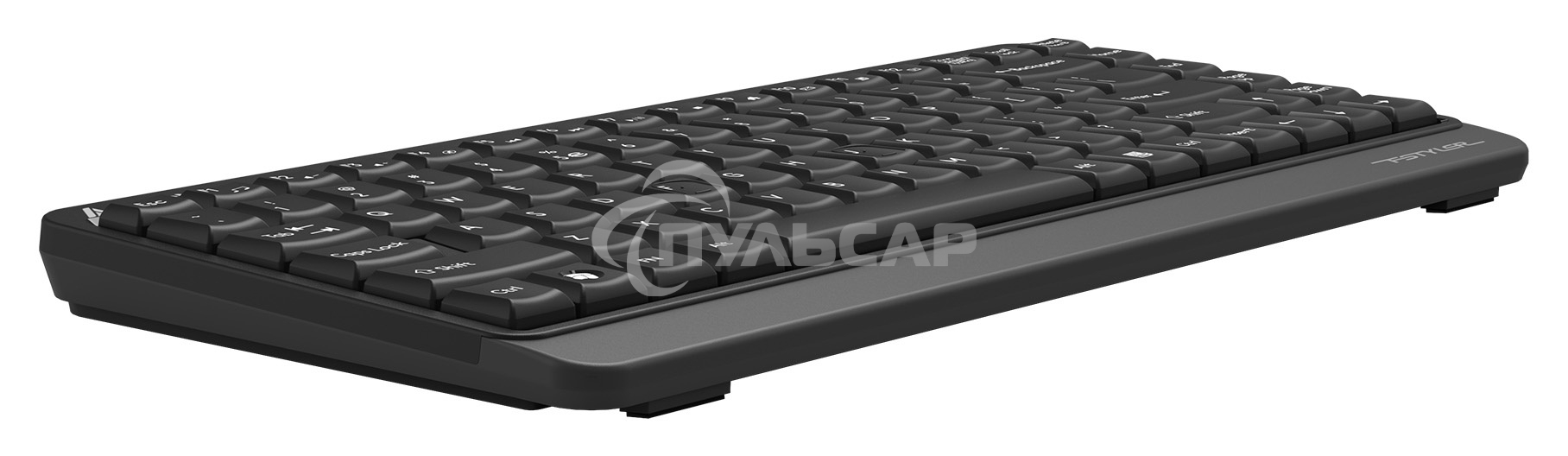 Клавиатура проводная A4Tech Fstyler FKS11, USB, черный/серый