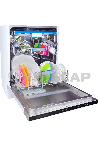 Встраиваемая посудомоечная машина Maunfeld MLP-12IM, черный, 59.8 см, 14 компл., 44 дБ, класс A++