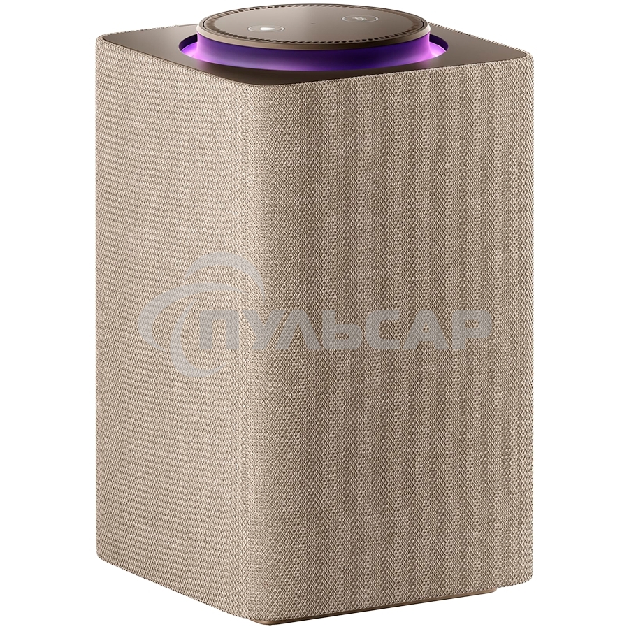 Умная колонка Яндекс Станция Макс, Zigbee, 65Вт, с голосовым ассистентом Алиса на YaGPT, бежевый