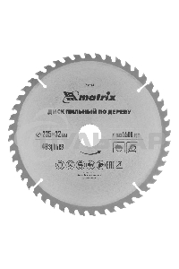 Пильный диск по дереву Matrix, ф235 х 32 мм, 48 зубьев + кольцо 32/30