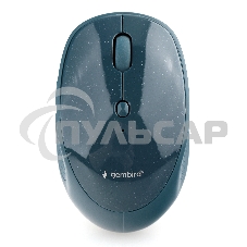 Мышь беспроводная Gembird MUSW-550 синий, 1600 dpi, радиоканал, Bluetooth, USB, кнопки - 6