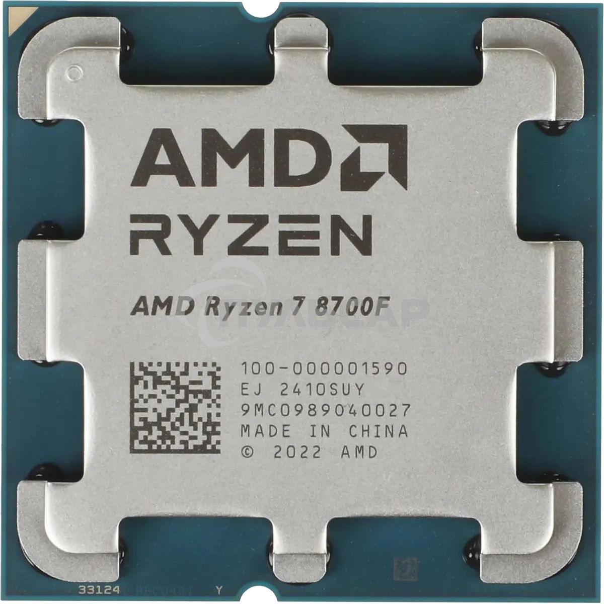 Процессор AMD Ryzen 7 8700F OEM 100-000001590 AM5, 4.1-5.0GHz, 8 cores/16 threads, 8Mb+16Mb, 65W, unlocked, w/o VGA