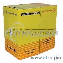 Кабель Proconnect (01-0152) Кабель FTP CAT5e 4 пары (305м) 0.51 мм