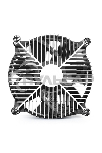 Кулер для процессора ExeGate EK-11508.PWM серебристый/черный, 90 мм, алюминий, 2600 об/мин, 23.5 дБ, 4 pin, 75 Вт, 60 мм