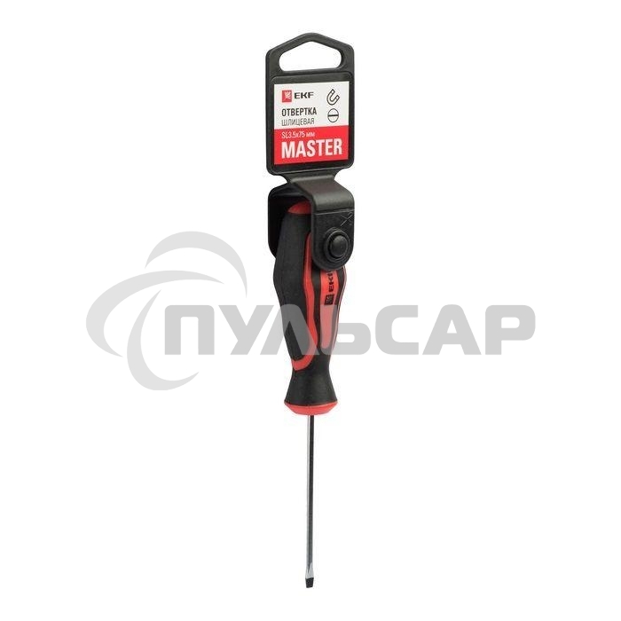 Отвертка SL3.5х75мм Master Basic EKF sl-3.5-75-mas