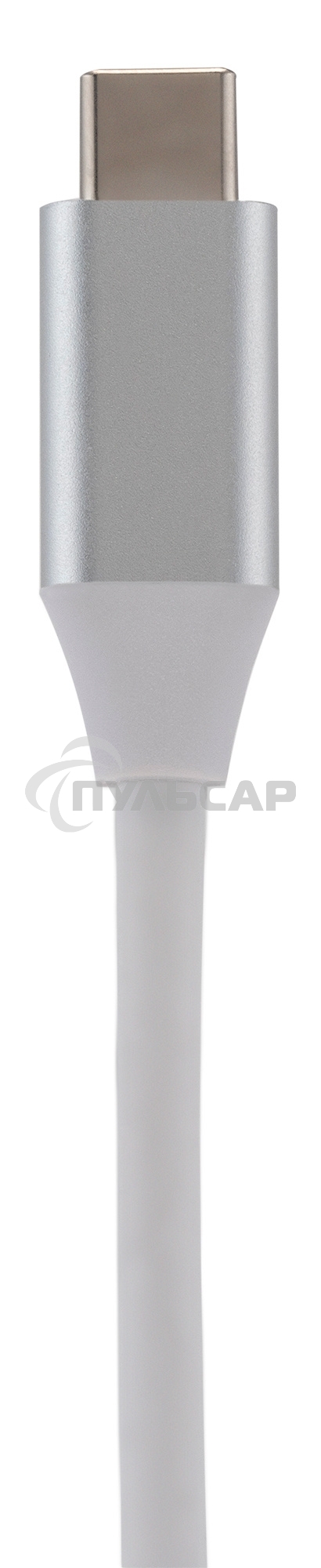 Устройство чтения карт памяти Type C Digma CR-С2501-S серебристый