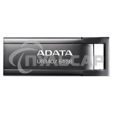 Флешка USB ADATA UR340 (AROY-UR340-64 GbK), 64 Gb, USB 3.2, R/W 100/30, черный