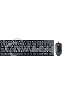 Комплект клавиатура + мышка Defender LINE C-511 RU черный