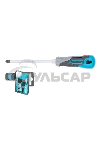 Отвертка GROSS 12163 PZ3 x 150 ммS2, трехкомпонентная ручка