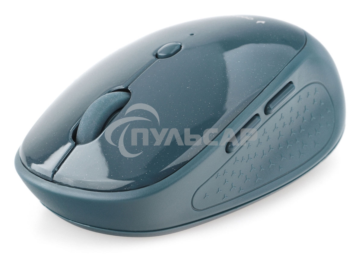 Мышь беспроводная Gembird MUSW-550 синий, 1600 dpi, радиоканал, Bluetooth, USB, кнопки - 6