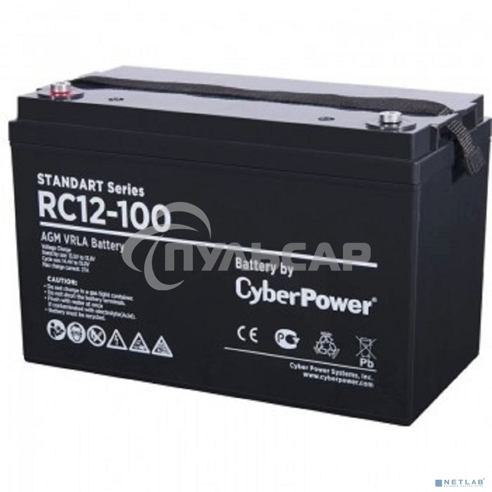 Батарея SS CyberPower RC 12-100 / 12V 100 Ah
