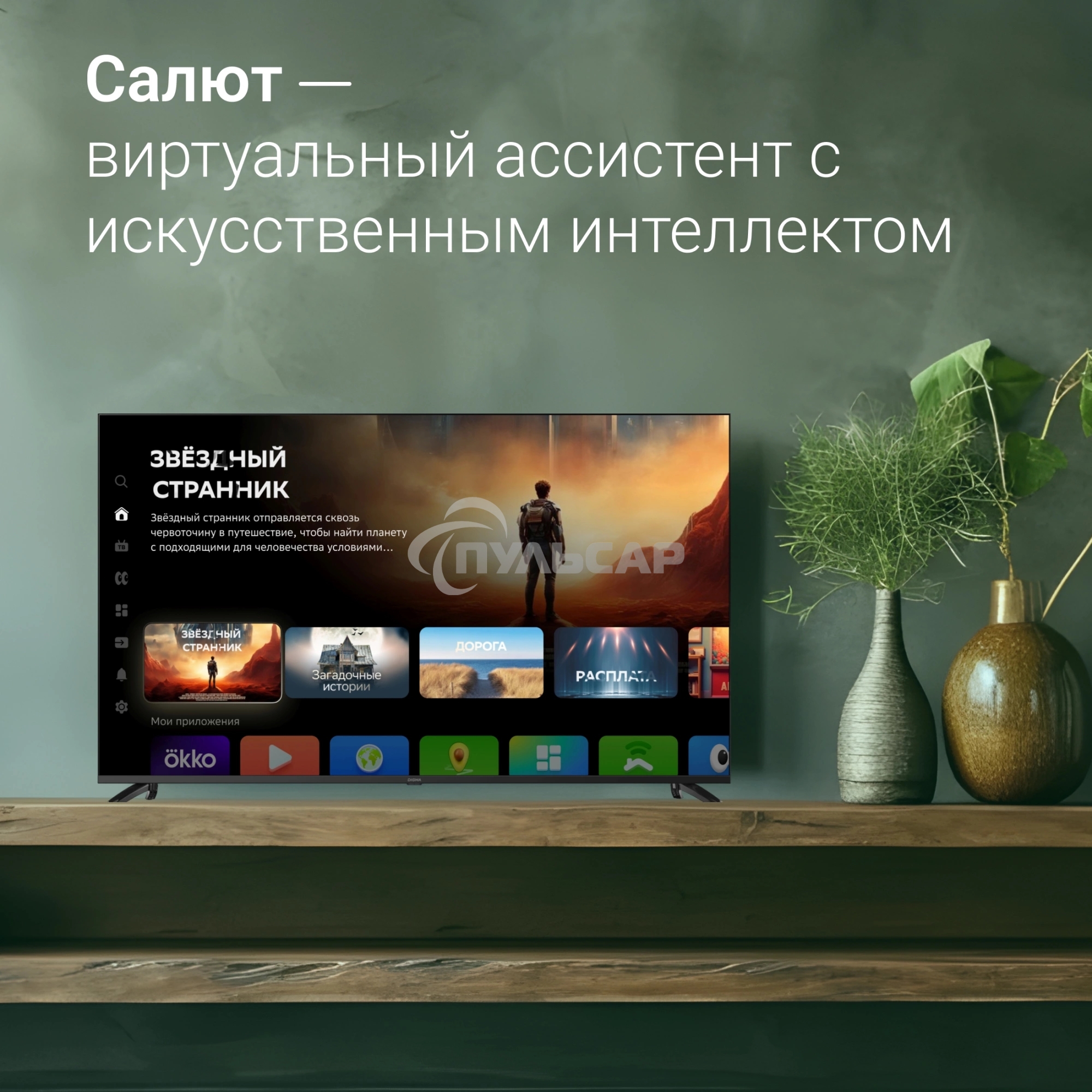 Телевизор Digma 65