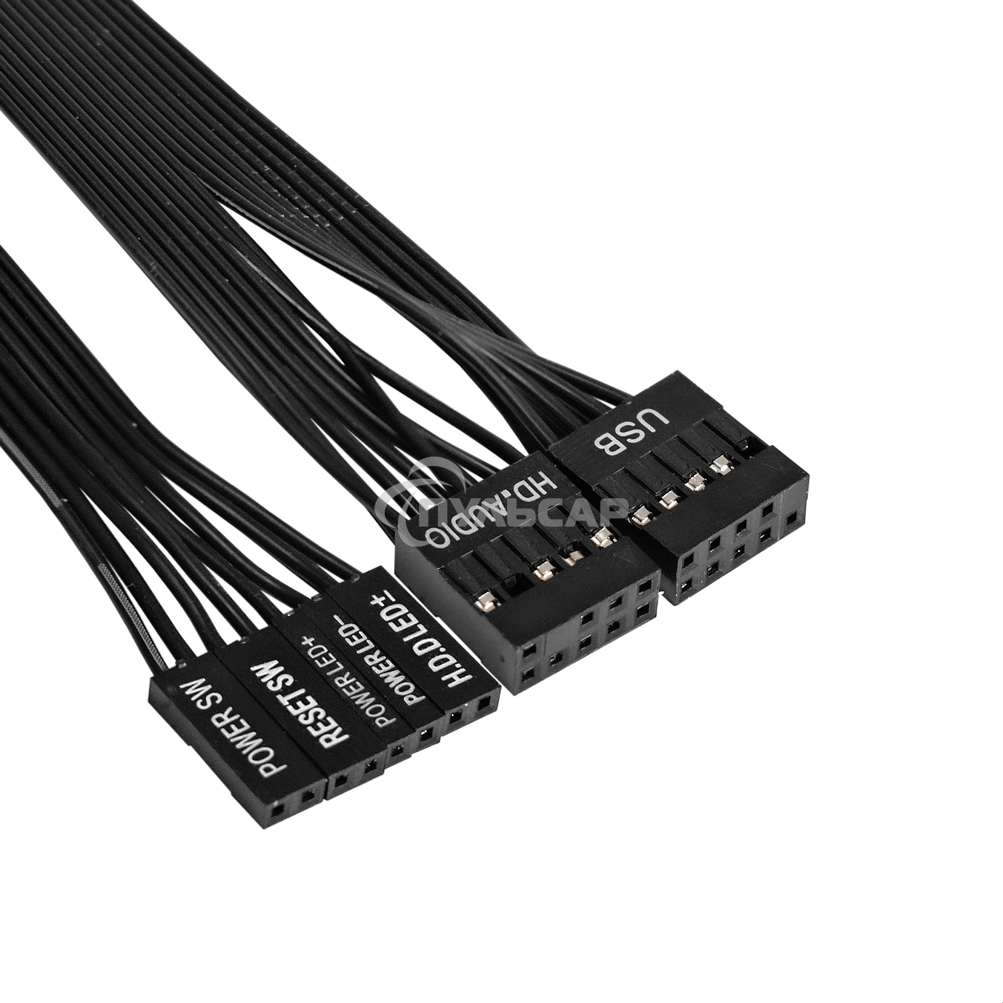 Компьютерный корпус Minitower ExeGate BAA-303-AAA450 (mATX, БП AAA450 с вент. 8см, 2*USB, HD Audio, черный)