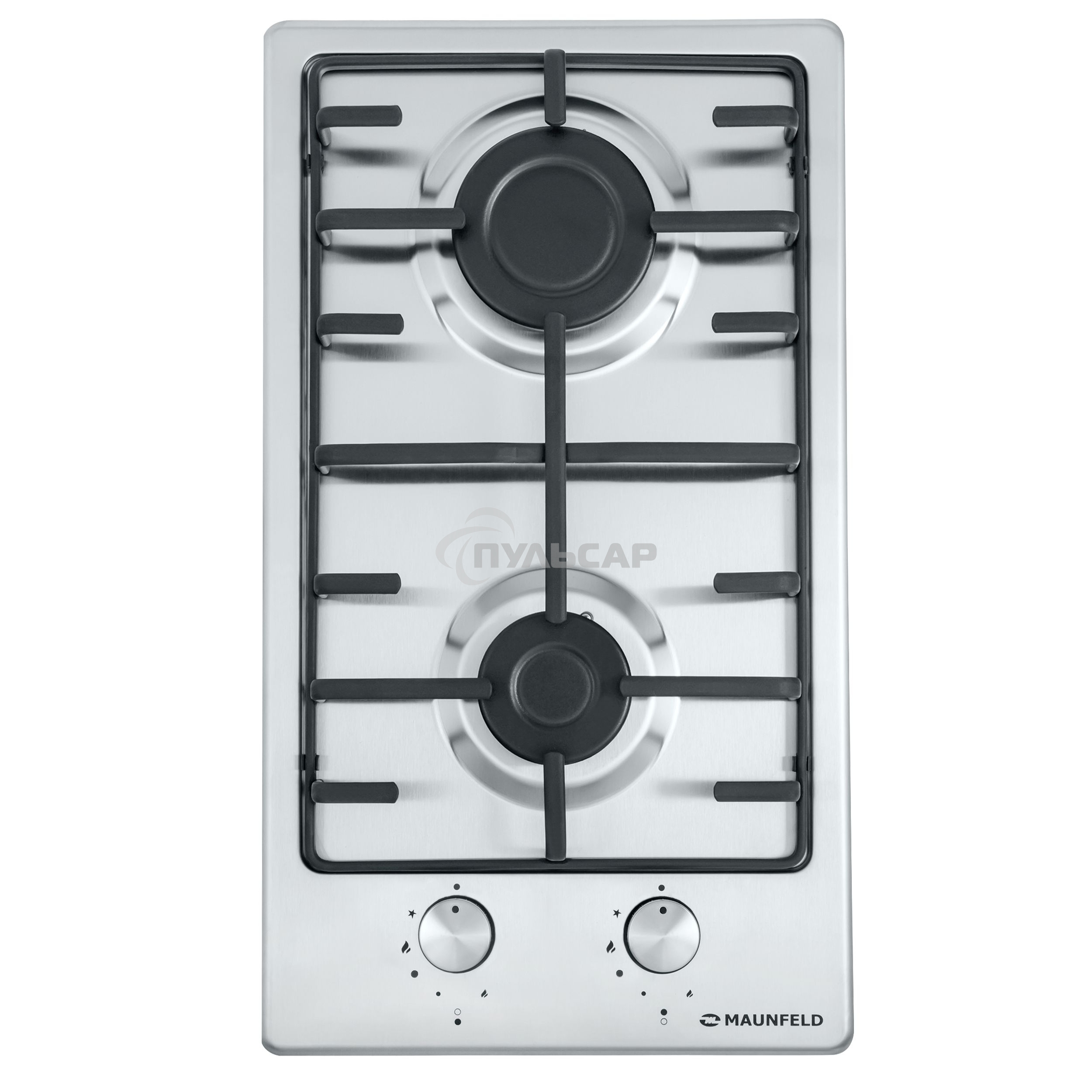 Газовая варочная панель Maunfeld EGHS.32.3ES/G, нержавеющая сталь