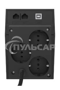 Источник бесперебойного питания Powercom RPT-800AP EURO 480W USB