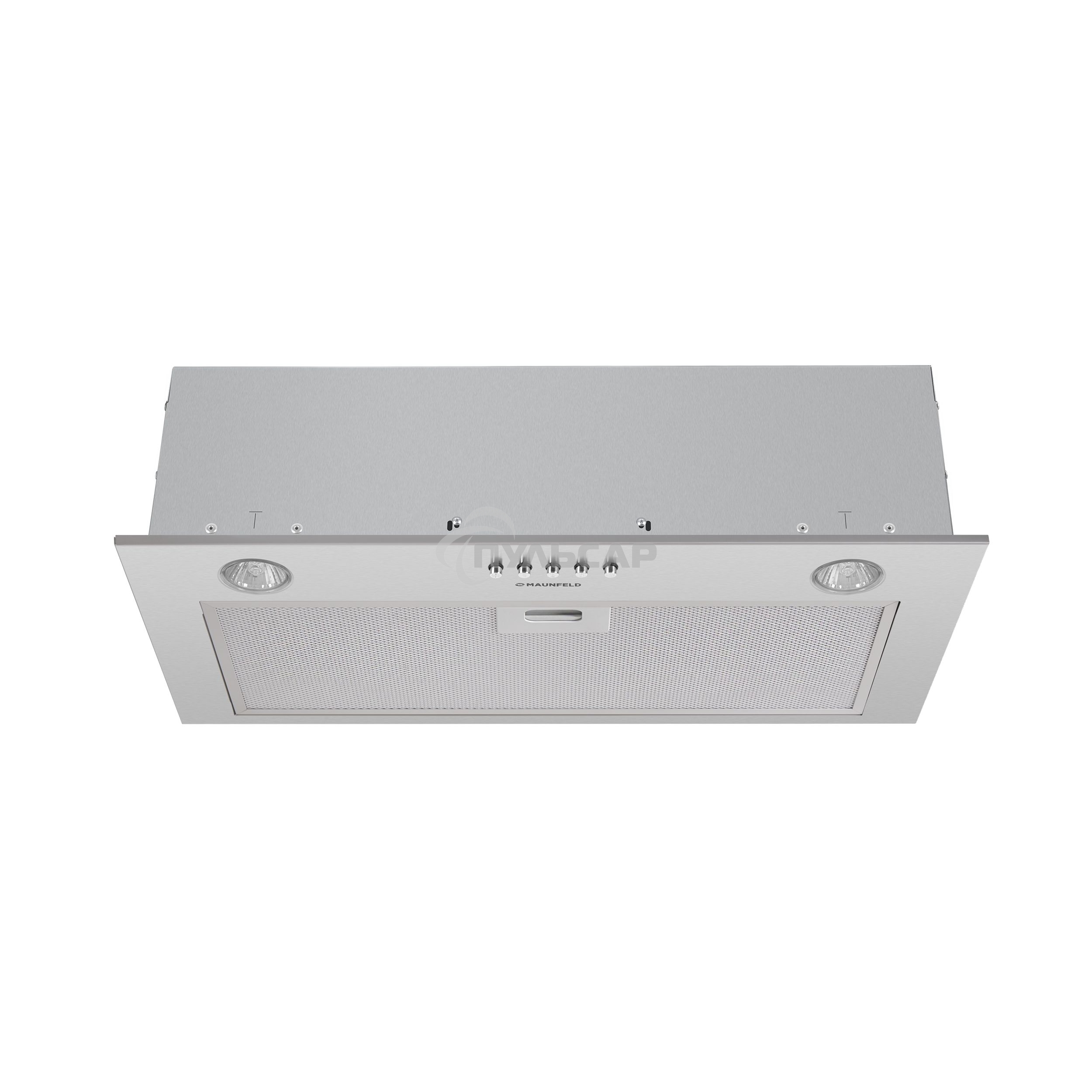 Вытяжка встраиваемая Maunfeld Crosby SINGL 60 нержавеющая сталь, 60 см, 850 куб. м/ч, 48 дБ
