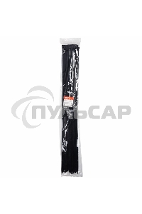 Хомут-стяжка кабельная нейлоновая Rexant 1020 x9,0 мм, черная, упаковка 100 шт.