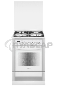 Плита газовая Gefest ПГ 6300-03 0040 белый, конфорок 4 шт, духовка 52 л, 60 см x 85 см x 60 см