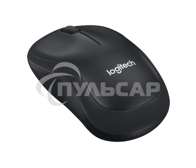 Мышь беспроводная Logitech B220 Silent черный, 1000 dpi, радиоканал, USB, кнопки - 3