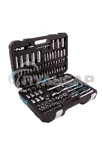 Набор инструментов 109 предметов, 120 зубьев, CrV 1/4, 1/2