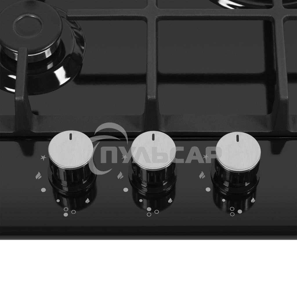 Газовая варочная панель HOMSair HGE433TGCBK