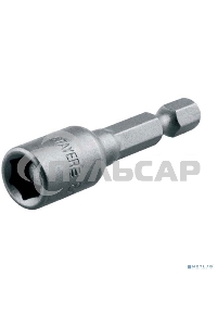 Головка STAYER PROFI Нат-драйвер 26390-10магнитная E 1/4'' длина 48 мм 10мм 1шт