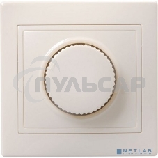 Светорегулятор поворот. СП КВАРТА IP20 ВСР10-1-0-ККм крем. ИЭК EDK10-K33-03-DM