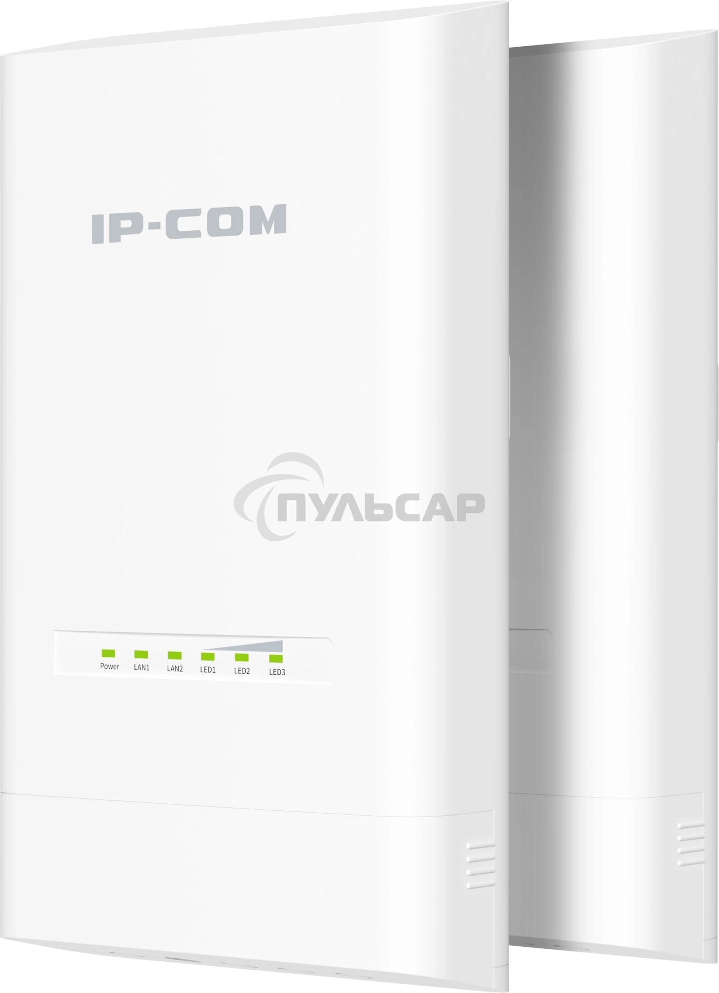 Наружная точка доступа IP-COM CPE12, 5 ГГц, до 867 Мбит/с, IP65, 1х12dbi, PoE, 2х1 Gbит/с, молниезащита 6000В