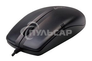 Мышь проводная A4Tech OP-530NU черный, 1200 dpi, USB, кнопки - 3