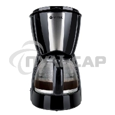 Кофеварка капельная Vitek VT-1503 черный, исп. кофе - молотый, 1.2 л, 900 Вт.