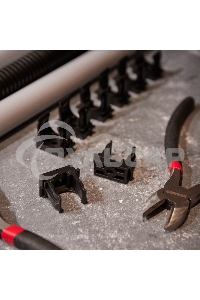 Крепеж-клипса для монтажного пистолета Ø 20 мм, черная (100 шт/уп) Rexant