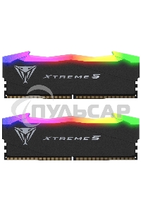 Оперативная память Patriot Viper Xtreme 5, DDR5, 32Gb (2x16Gb), 8000MHz, CL38, DIMM, с радиаторами, RGB, черный