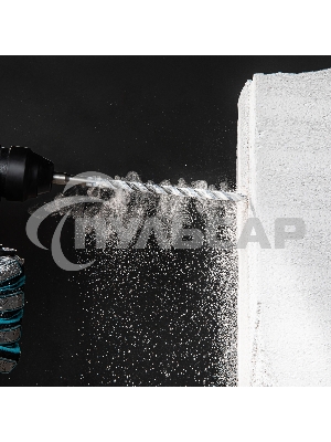 Набор буров Matrix по бетону, 6-8-10х160, 8-10-12х210, 10-12-14х260 мм, зубила 4шт., в боксе