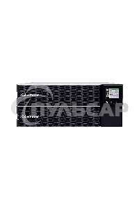 Источник бесперебойного питания CyberPower OL10KERTHD Online 10000VA/10000W USB/RS-232/Dry/EPO/SNMPslot/BM/ENV/RJ11/45/ВБМ (6 IEC С13, 1 IEC C19, terminal)