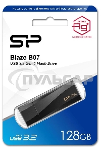 Флешка USB R/W Silicon Power R/W 128 Gb Blaze B07 Type-A USB 3.2 Gen 1, черный